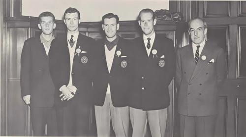 Gunnar Carlander, Rune Karlfeldt, Gustaf A. Bielke, Bengt Moller, Sune Malstrom